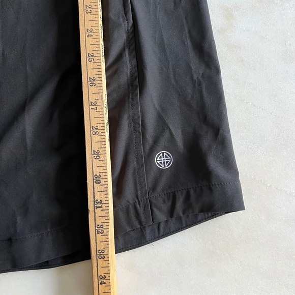 44 North Hooded Vest Dress Sleeveless Black Zip Pockets Womens Medium - Picture 11 of 11